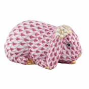 Herend Spring Bunny - Raspberry