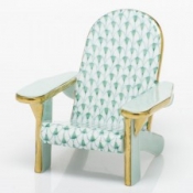 Herend Adirondack Chair Green