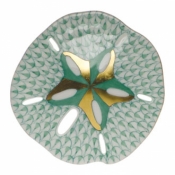 Herend Sand Dollar Green