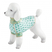 Herend Toy Poodle Green