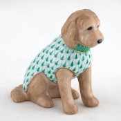 Herend Labradoodle Green