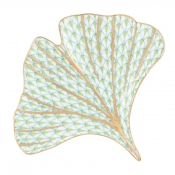 Herend Ginkgo Leaf - Key Lime