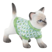 Herend Sweater Kitty - Key Lime