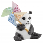 Herend Pinwheel Panda - Mutli