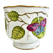 Anna Weatherley Exotic Butterflies Round Cachepot