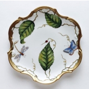Anna Weatherley Ivy Garland Flat Salad /Dessert Plate