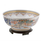 Mottahedeh Hong Bowl -14.5"