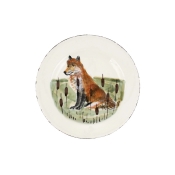 Vietri Wildlife Fox Salad Plate