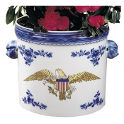 Mottahedeh Diplomatic Eagle Cachepot