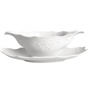Anna Weatherley Simply Anna White Gravy Tray - 10.25"