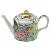 Mottahedeh Tobacco Leaf Teapot