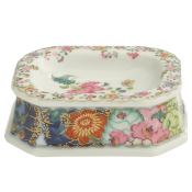 Mottahedeh Tobacco Leaf Master Salt Cellar