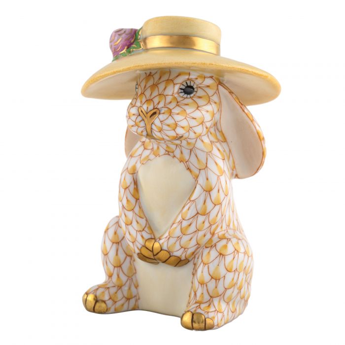 Herend Derby Bunny Butterscotch_Herend Derby Bunny_Herend